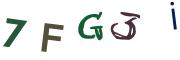 Image CAPTCHA