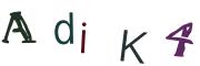 Image CAPTCHA